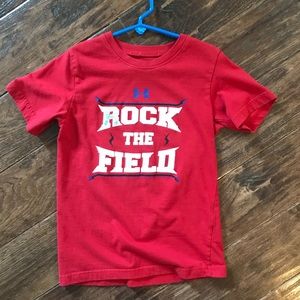 Boys under armor shirt